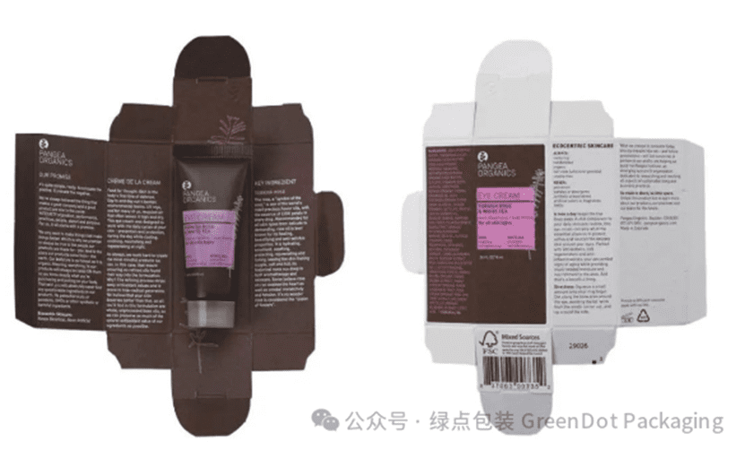 tubular folding box packaging type and use
