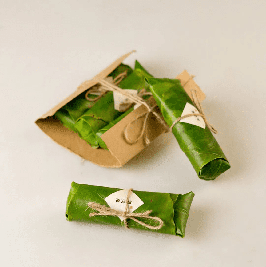 Eco-friendly packaging design - tea leaf packaging 2