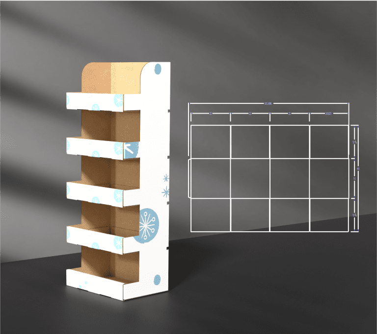 Rendering + Dieline 1