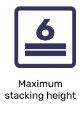 international packaging symbols - maximum stacking height