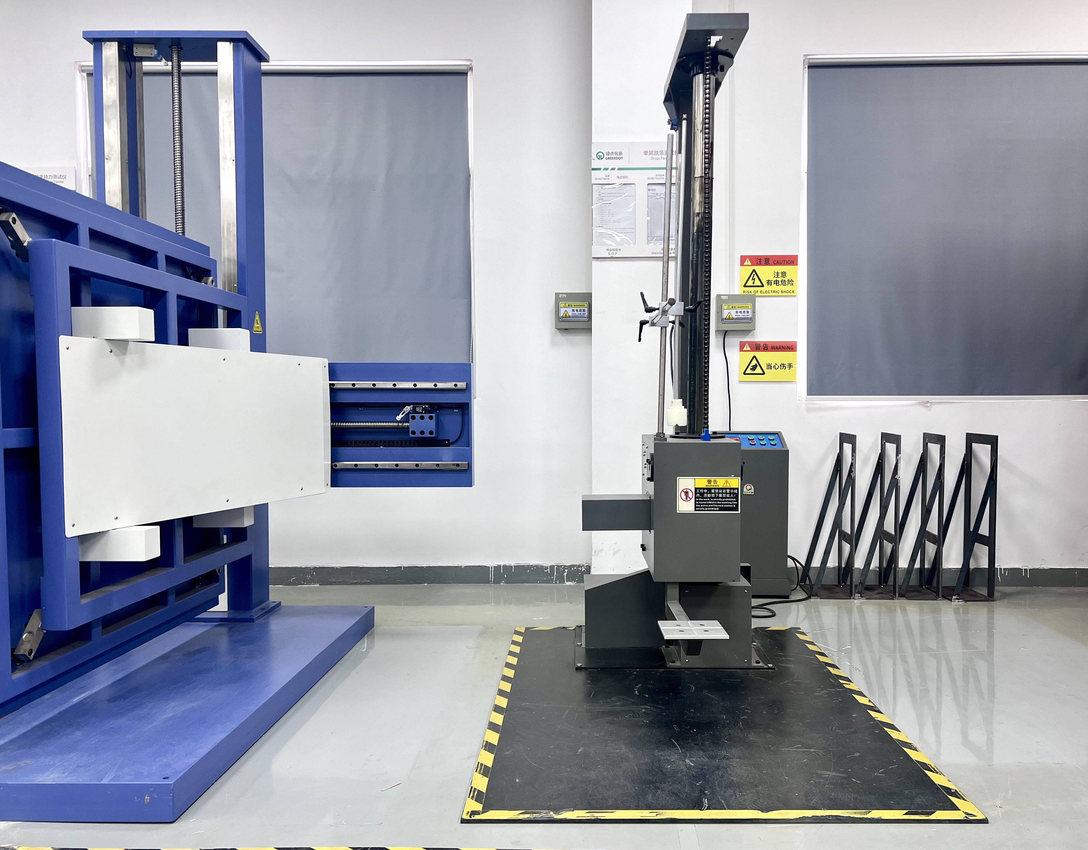 End-to‑End Packaging Services - Single Wing Drop Test Machine