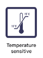 international packaging symbols - temperature sensitive