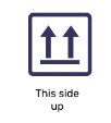 international packaging symbols - this side up
