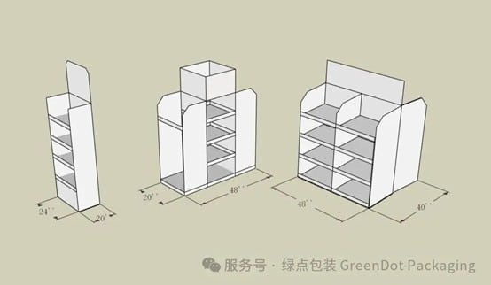 Pallet Display Types - Full, Half, and Quarter Pallet Displays