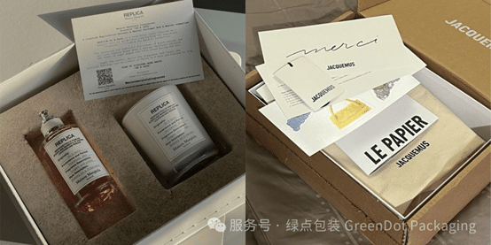Unboxing experience - personalizing every package