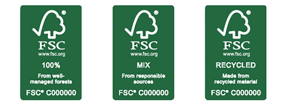 Types of FSC Certification Marks