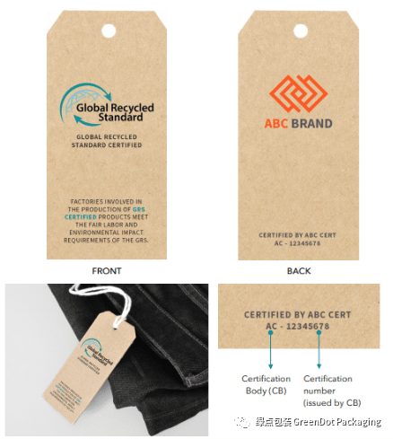 Global recycled standard - how the label is applied and specifications